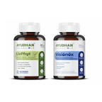 Ayudhan Liver & Vision Care Combo – LivPhyt + Visionox